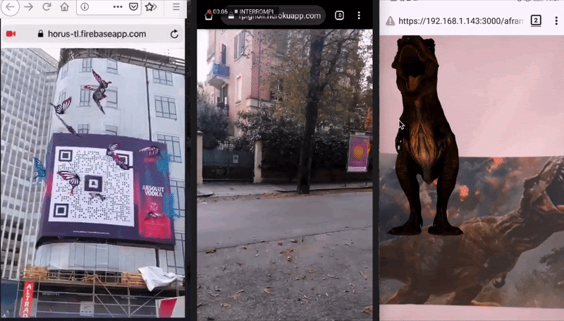 Image Tracking and Location-Based AR with A-Frame and AR.js 3