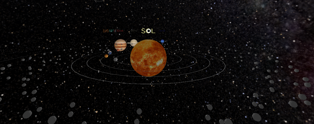 WebVR Solar System